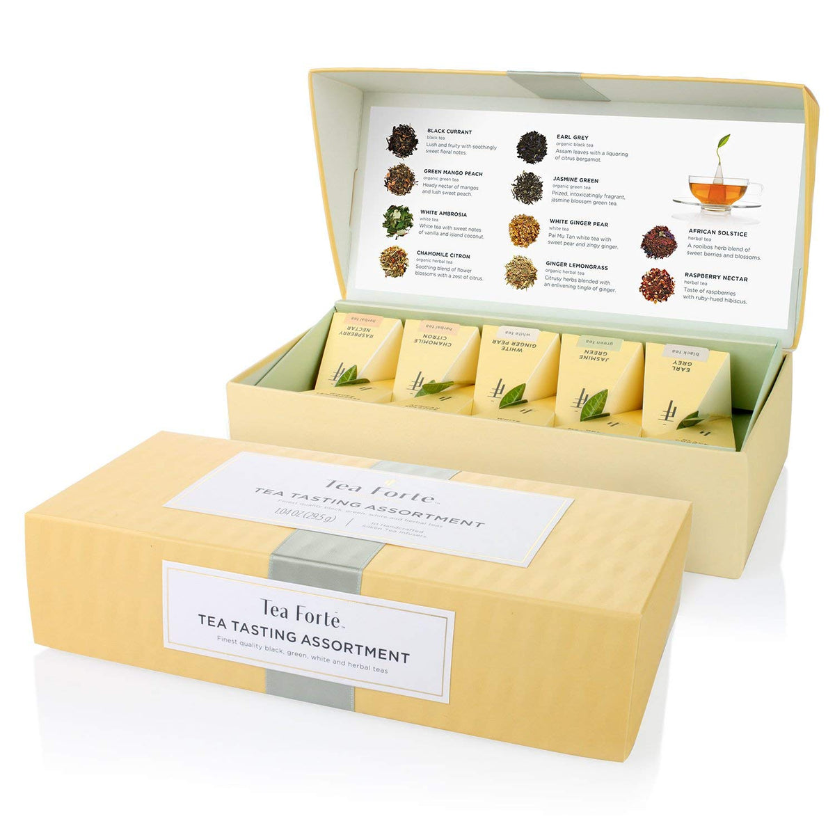Tea Forte premium petite presentation box gift set for tea lovers
