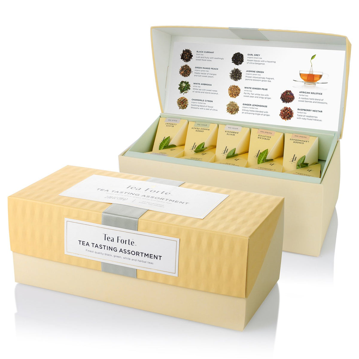 Tea Forte premium presentation box gift set for gifting and entertaining