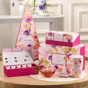 Tea Forte Raspberry Nectar, rich aroma perfect for dessert teas.