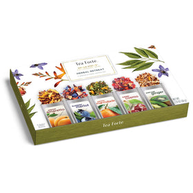 Tea Forte Single Steeps cherry cosmo bright cherry aroma and twist