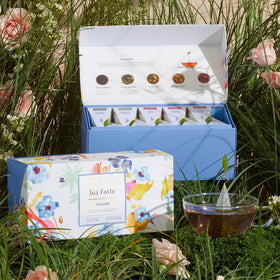 Tea Forte Volare assorted flavors invite a refined tasting.