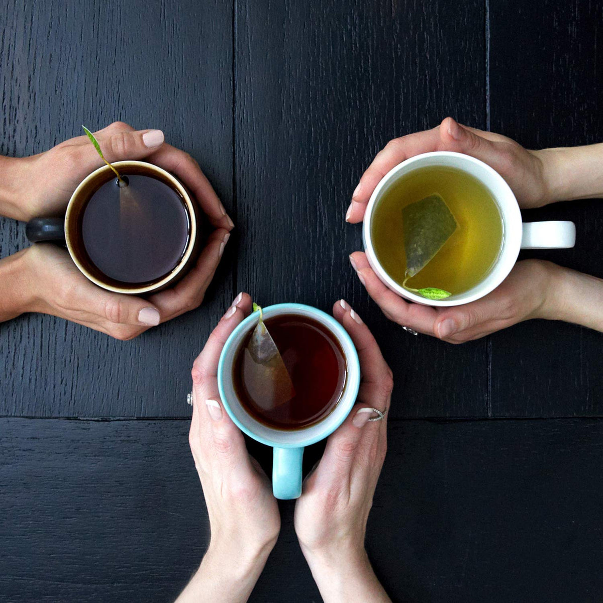 Tea Forte White Ginger Pear blend with gentle spice and fruit notes