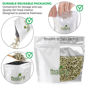 Tealyra Bai Hao Yin Zhen buds close-up highlighting premium quality for a subtle, smooth cup.