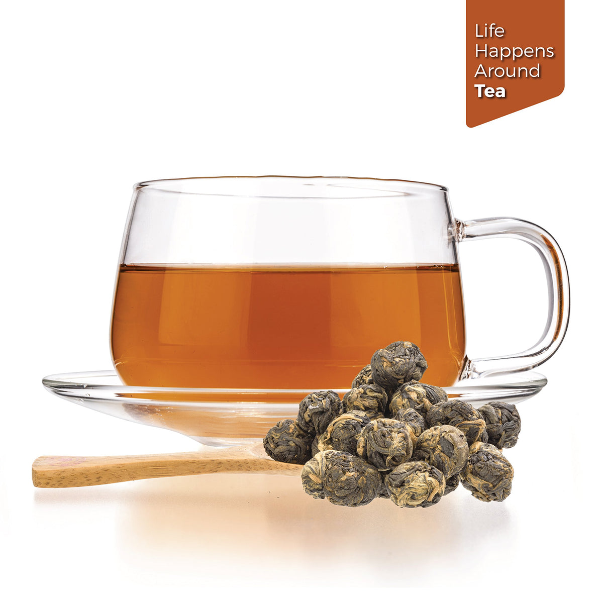 Tealyra Black Dragon Pearls from Yunnan origin, aromatic tea with cocoa hints
