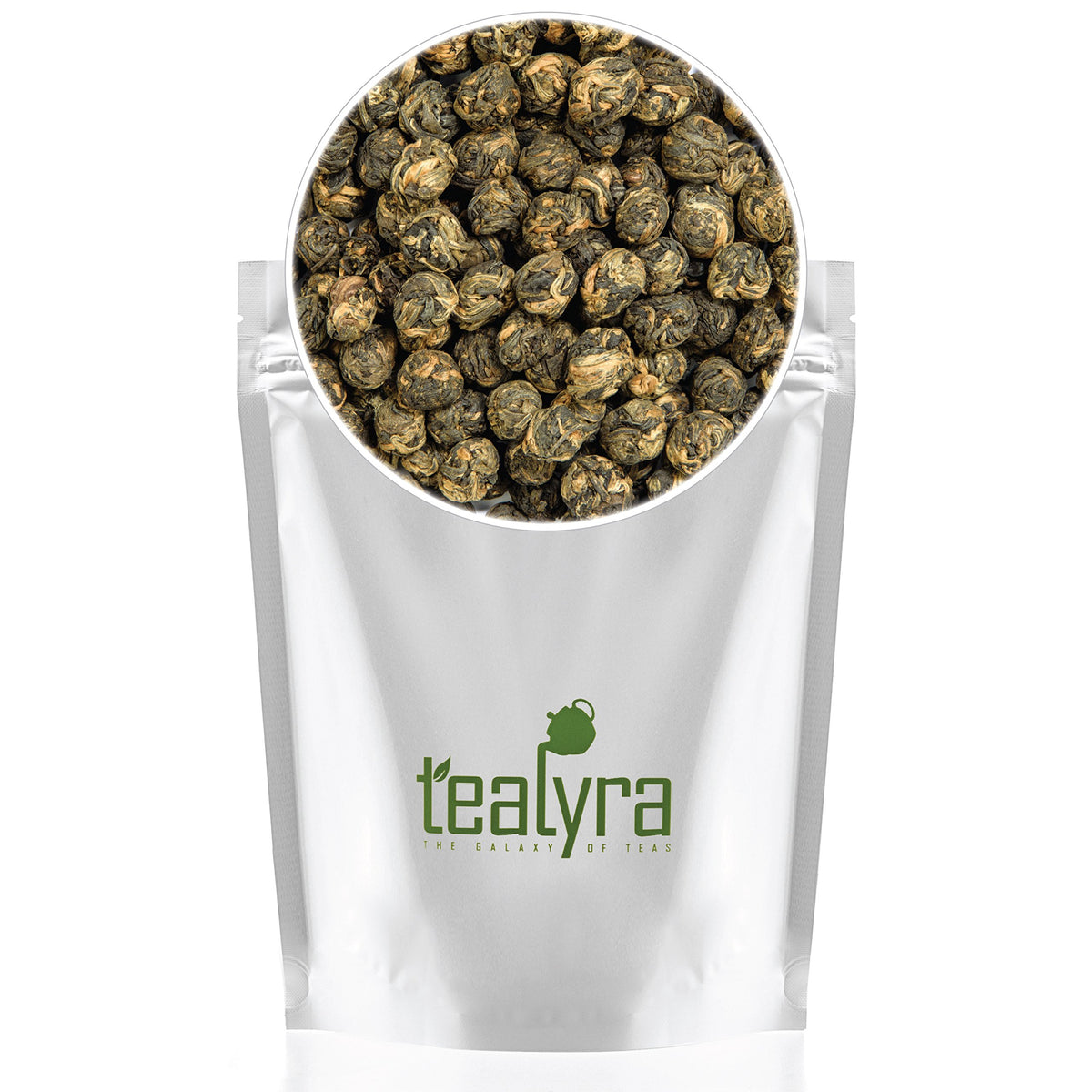 Tealyra Black Dragon Pearls loose leaves, suitable for multiple infusions