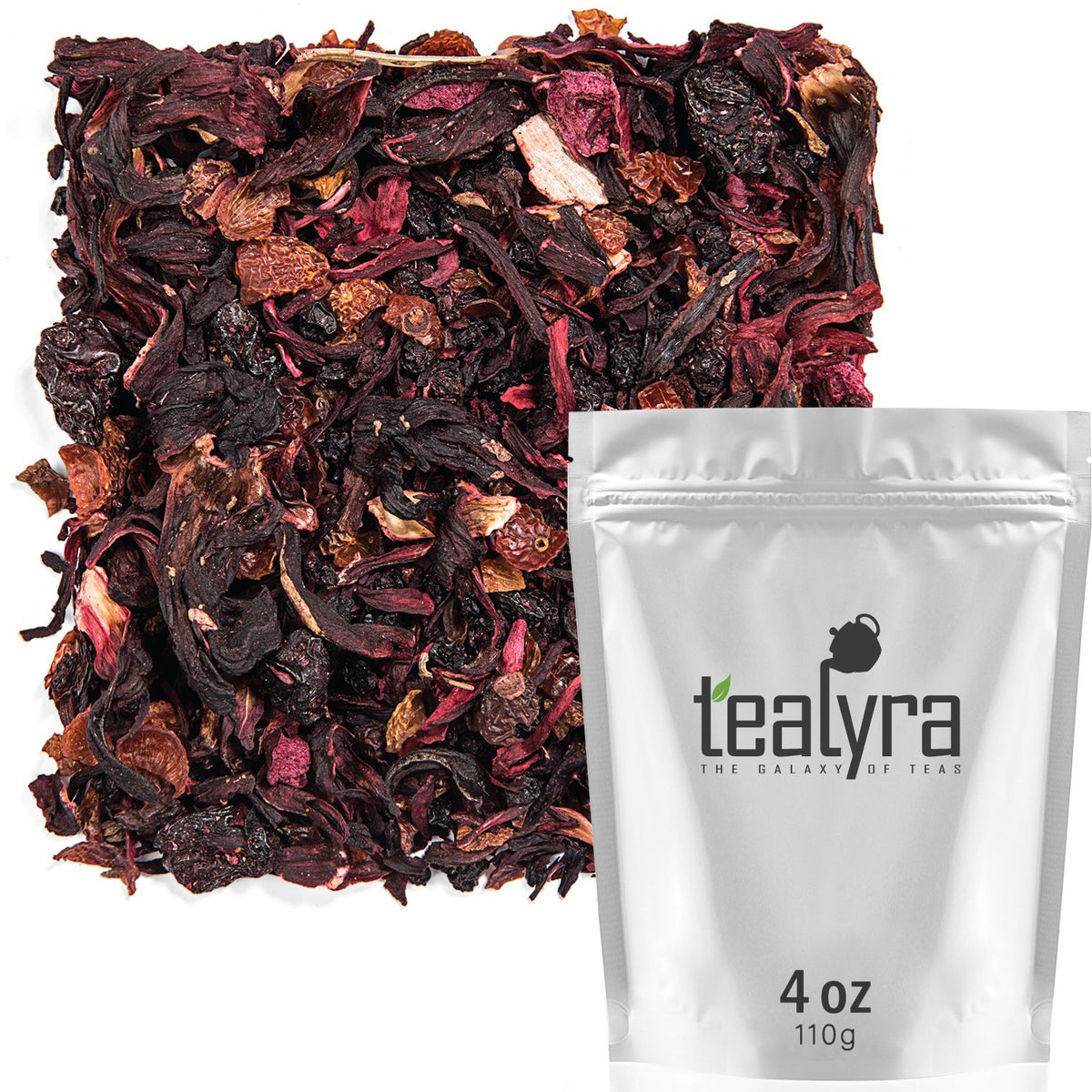 Tealyra Cherry Goddess loose-leaf tea with fruity aroma for refreshing cups