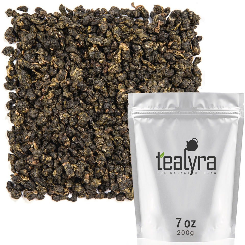 Tealyra Milk Jin Xuan loose-leaf tea with creamy aroma.