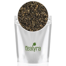 Tealyra Milk Jin Xuan loose tea packaging signaling premium storage.