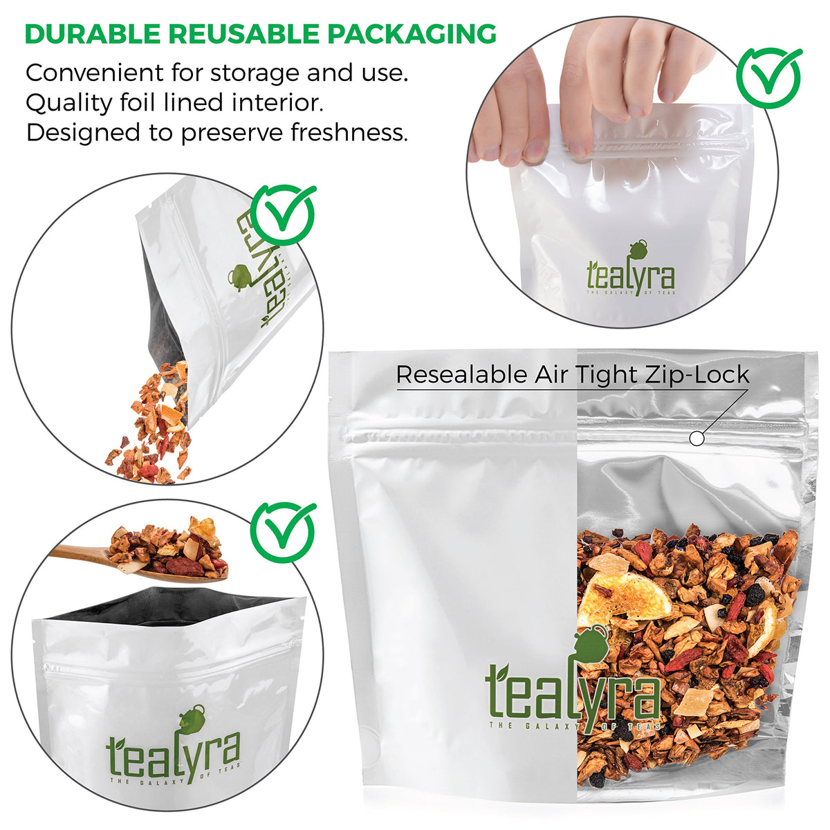 Tealyra Superfruit Mango goji berries dried image emphasizing antioxidant-rich fruit mix