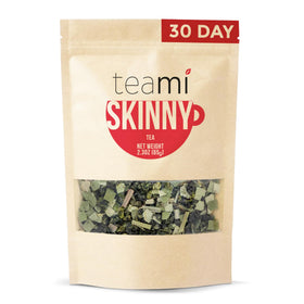 Teami Herbal Tea cup featuring green and oolong leaves, delivering a smooth, clean aroma.
