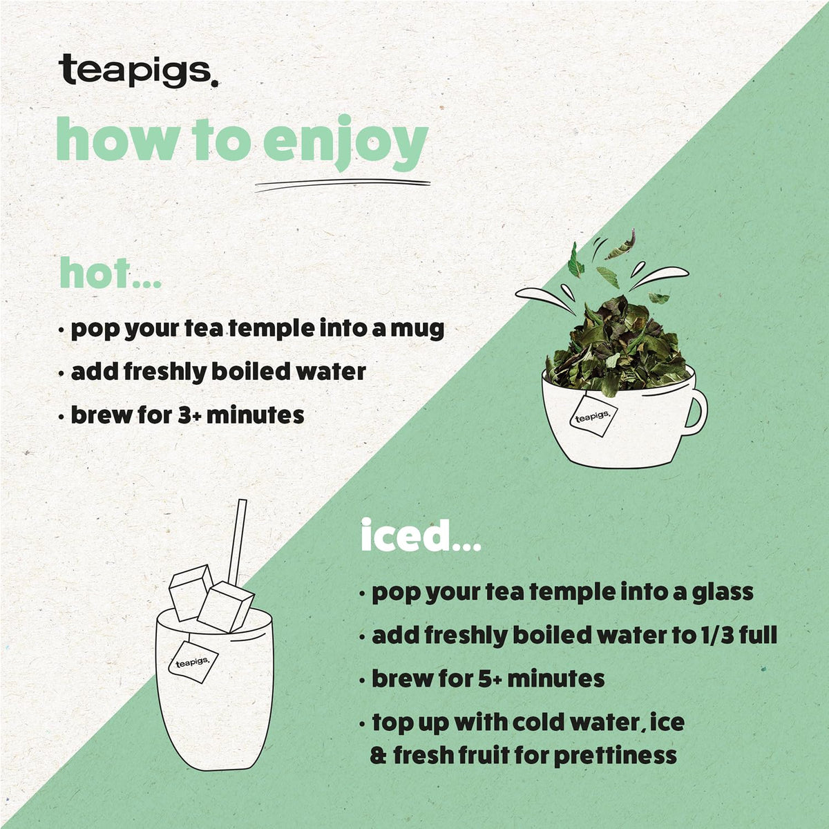 Teapigs award-winning-brand credibility highlighted by Great Taste Awards trusted by cafes and homes worldwide.