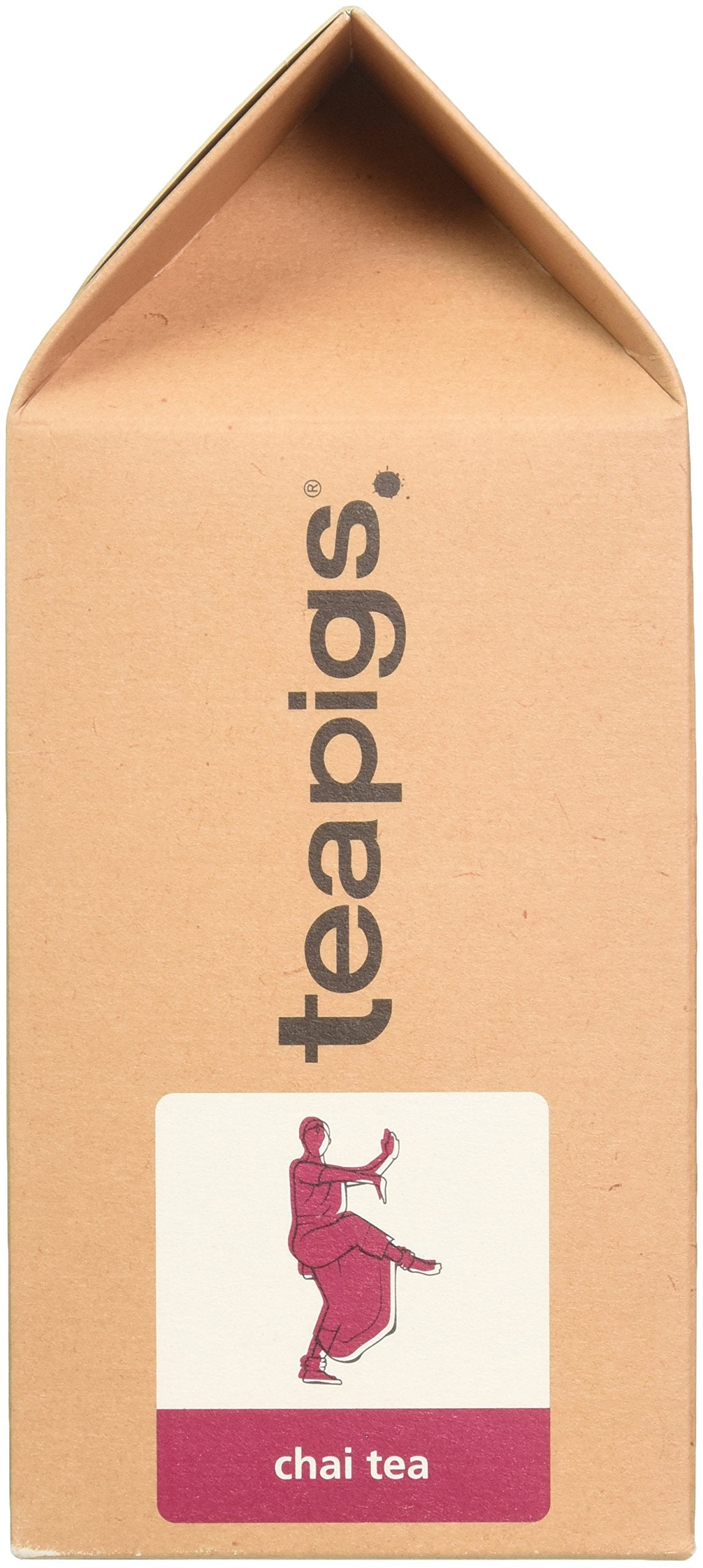 Teapigs chai spices close-up shows cardamom, cinnamon, enhancing aroma.