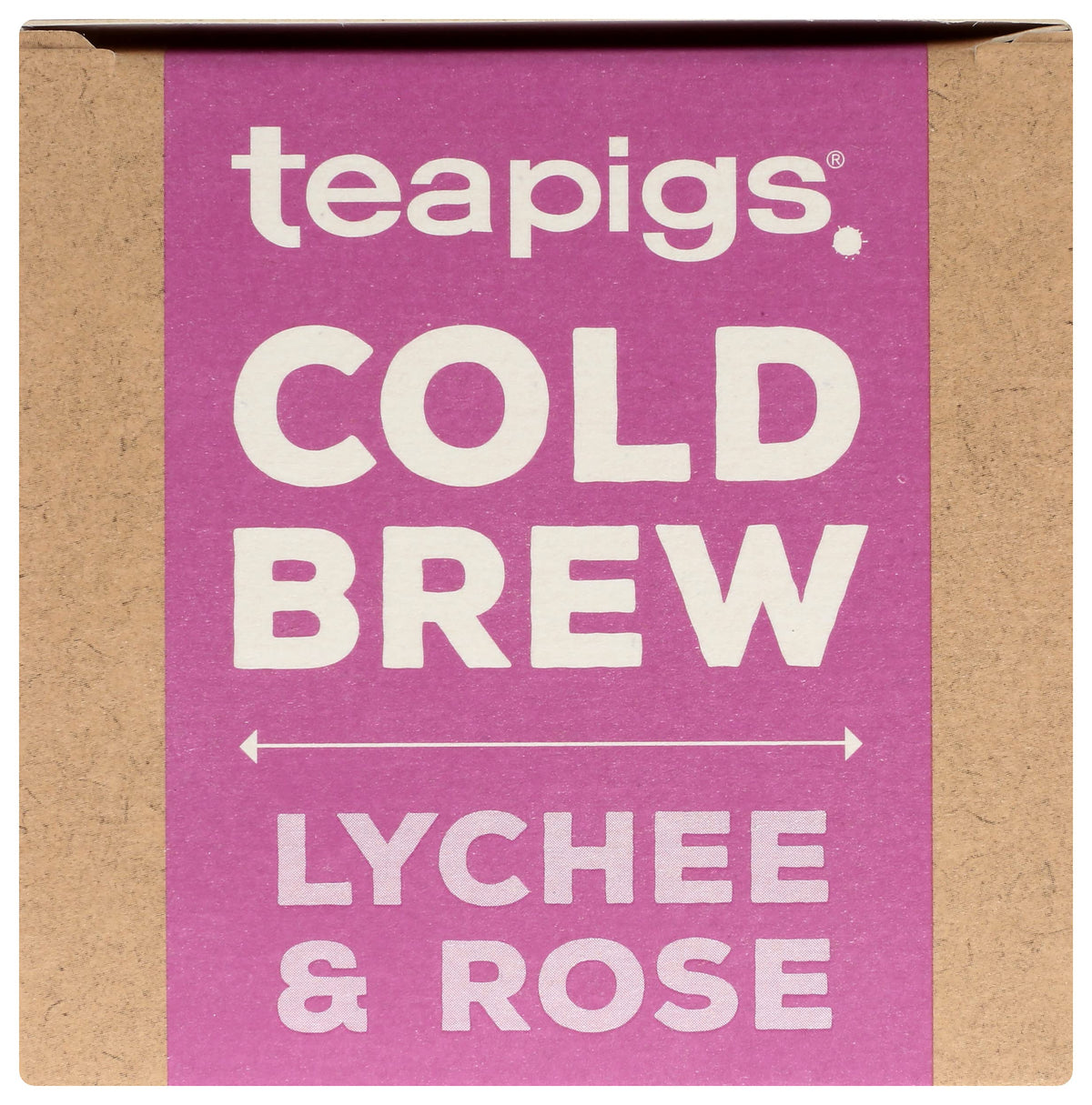 teapigs Cold Brew Lychee & Rose ingredients close-up with natural fruit and floral notes.
