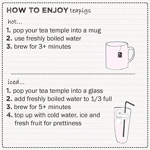Teapigs Darjeeling Earl Grey packaging, emphasizing deluxe, biodegradable tea bags