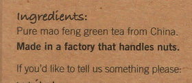 Teapigs Green Mao Feng being poured into a cup for aroma.