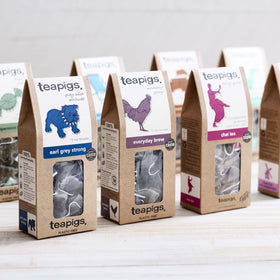 Teapigs peppermint-leaves box-50-count shows easy daily brewing.