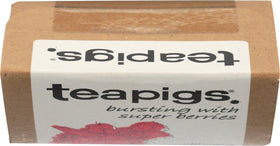 Teapigs Super Fruit Tea hibiscus and herbs closeup displaying color and aroma