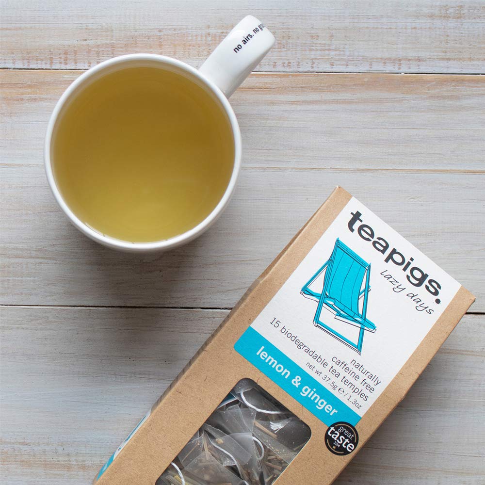 teapigs box of whole-leaves tea bags in a ready-to-use pack