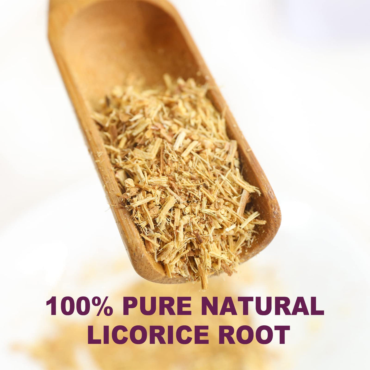 TEARELAE licorice-root-tea-brew-cup shows warm, naturally sweet infusion for tea time.