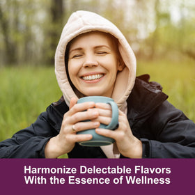 TEARELAE licorice-root-tea-brew-steep-cup demonstrates easy preparation for a cozy moment.