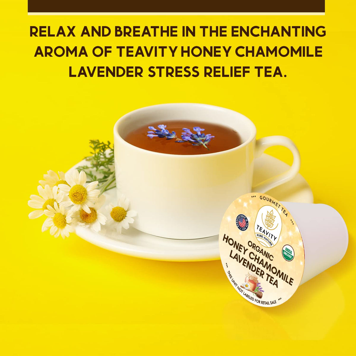 American-owned Teavity brand blend crafted in Sunrise, Florida.
