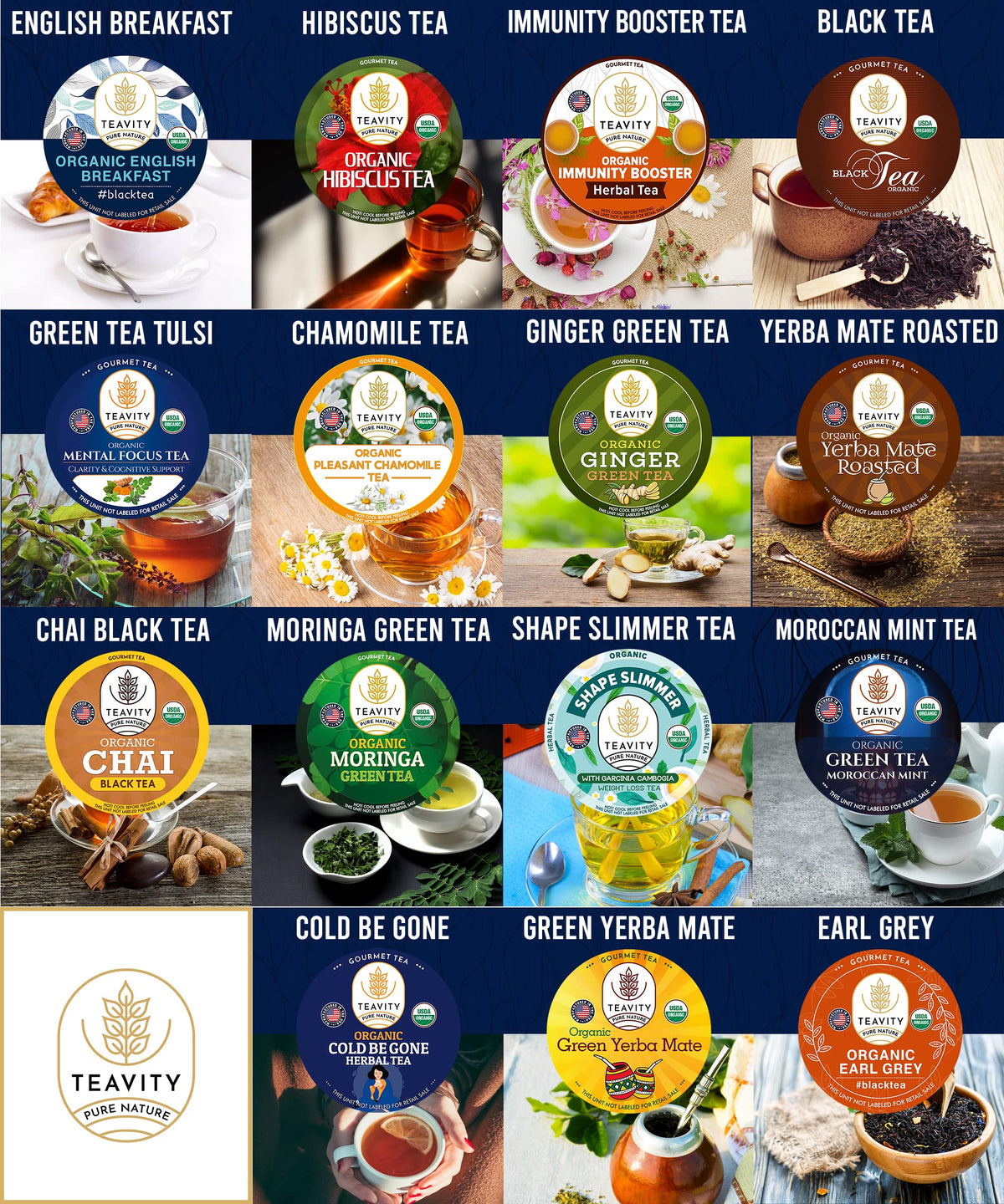 American-owned Teavity blend from Sunrise, Florida emphasizes quality and transparency.