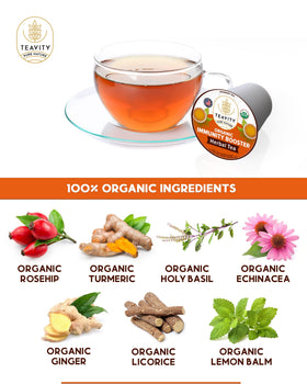 Hand-picked herbs from around the world crafted into a decaf herbal tea.