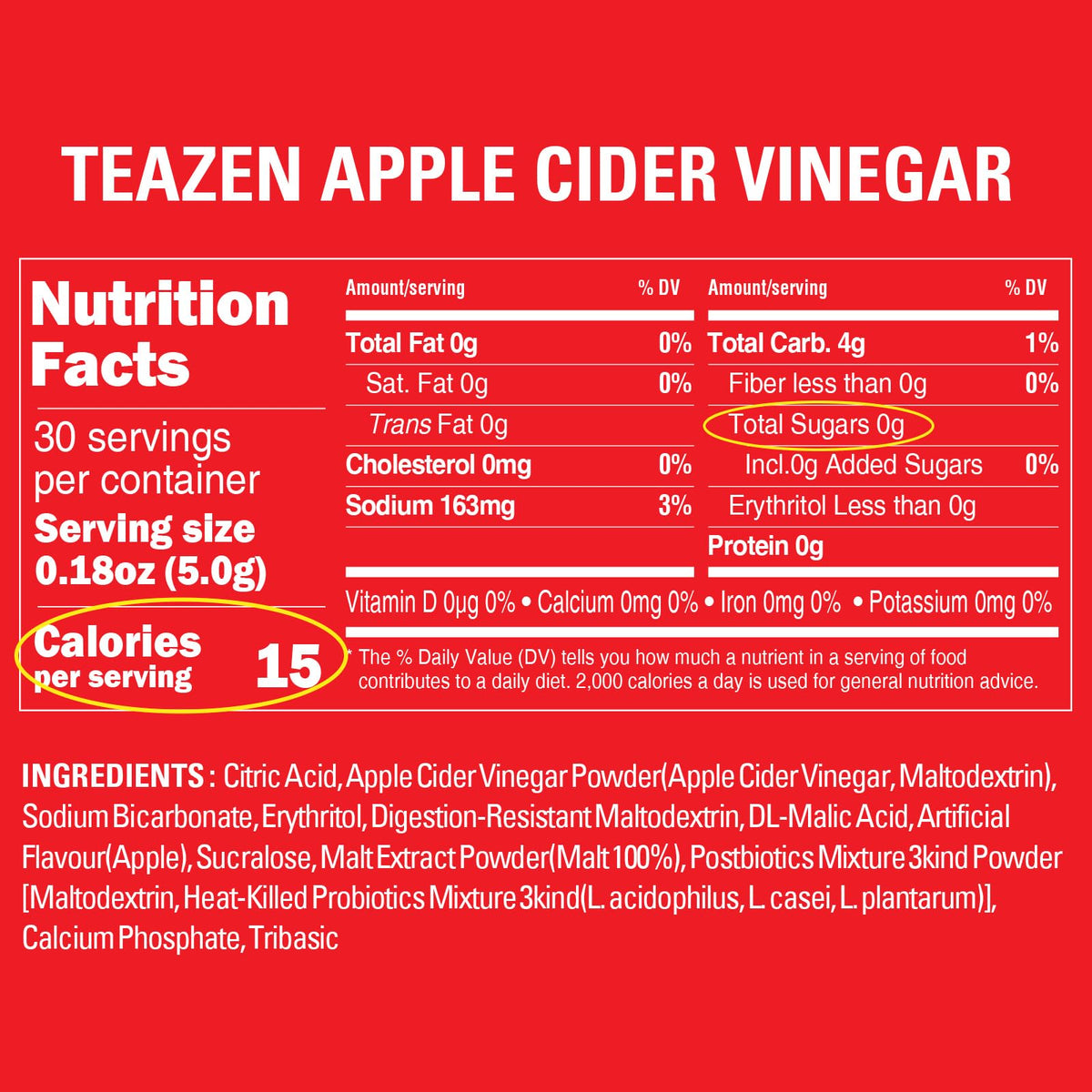 TEAZEN 30-count packaging with label detail and product visuals
