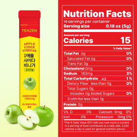 TEAZEN ACV stick in a pocket, perfect for travel and everyday wellness.