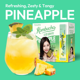 TEAZEN on-the-go packet shown for quick cold-water mix