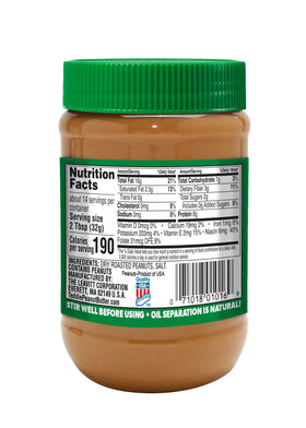 Teddie peanut butter on toast slice for a quick protein-packed breakfast