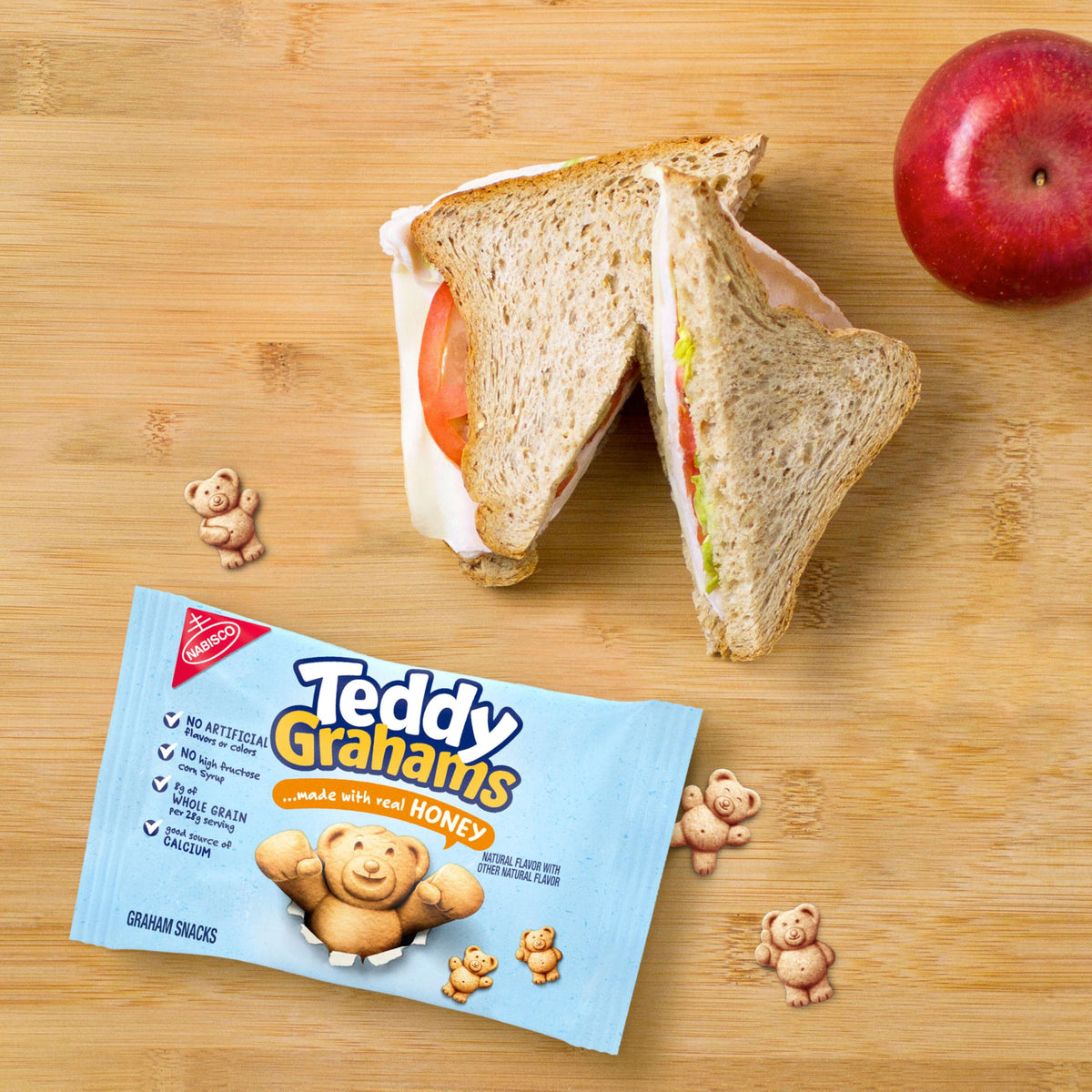 TEDDY GRAHAMS versatile dessert ingredient for simple treats.