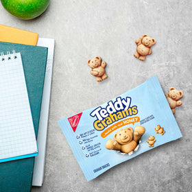 TEDDY GRAHAMS contain no artificial colors or flavors, family-friendly.