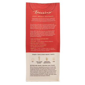 Teeccino Chaga Ashwagandha brewed in a coffee maker for caffeine-free option