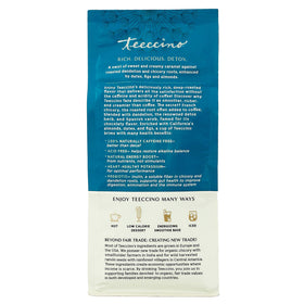 Teeccino prebiotics inulin close-up highlights nourishing fiber for gut health.