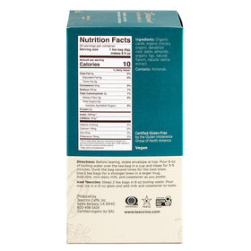 Close-up of chicory and dandelion roots in Teeccino Vanilla Nut blend