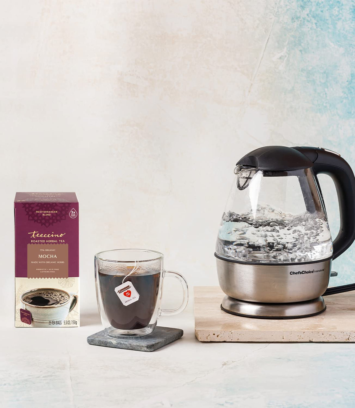 Dates and figs accent the natural sweetness within Teeccino.