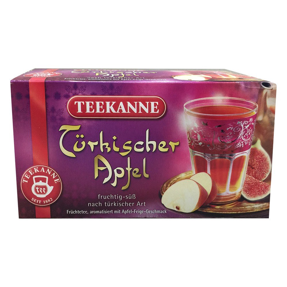 Teekanne Turkish Apple Tea pack-2 in cozy kitchen for relaxing moments.