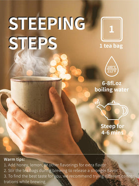 No-string Teelux tea bag design for easy disposal and cleaner brew.