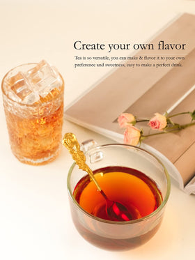 TeeLux decaf tea ready for hot tea or refreshing iced tea.