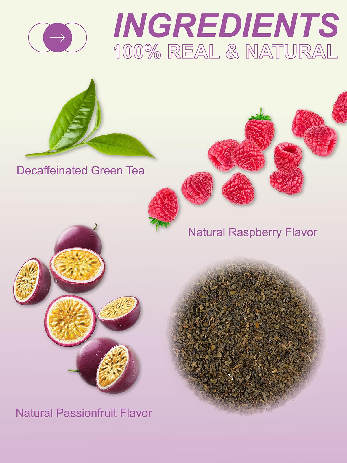 TeeLux cup aroma with tropical passionfruit-raspberry notes.
