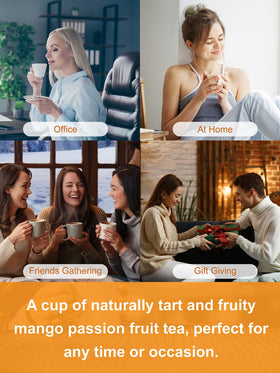 TeeLux Gift-ready tropical tea box ideal for tea lovers