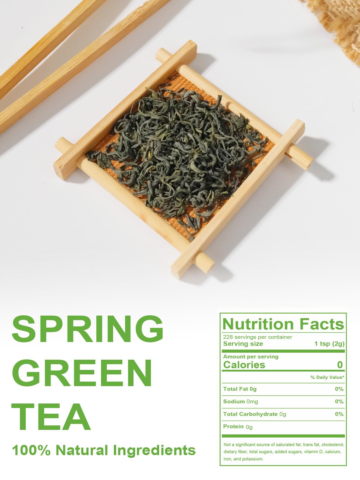 Teelux Green Tea mung bean hints add depth.