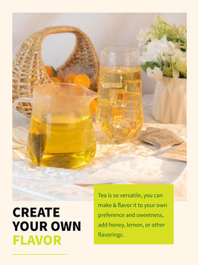 TeeLux kraft resealable pouch keeps tea fresh between brews.