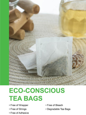 TeeLux Lemon Ginger Decaf Tea infuser scene suggests convenient hot or iced