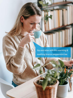 TeeLux eco packaging communicates reduced waste with sustainable tea bags.