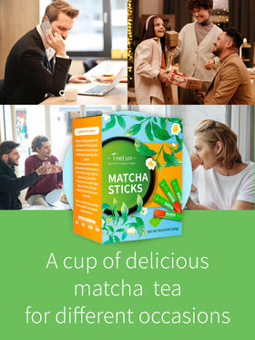 Teelux Matcha gift-ready packaging, perfect for tea lovers.