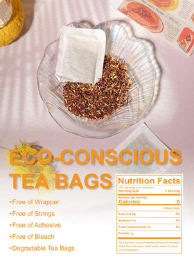 TeeLux Natural Mango Passion Fruit flavor highlighting fresh ingredients