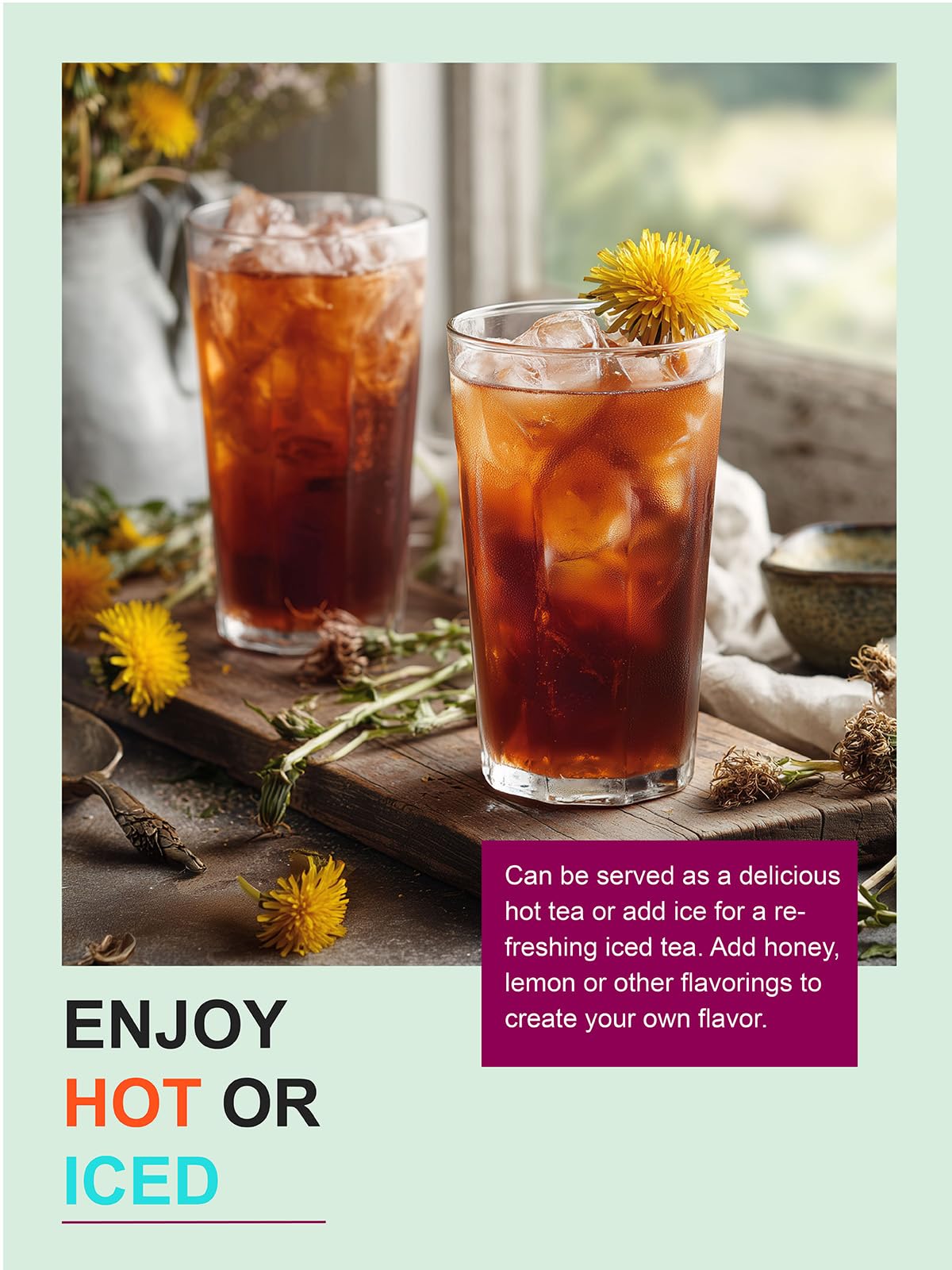 TeeLux non-GMO plant-fiber tea bags for eco-friendly choice.
