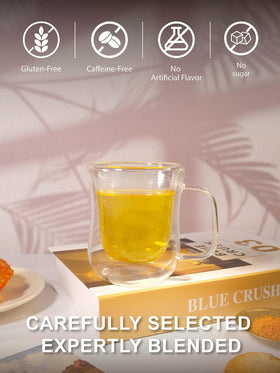 TeeLux premium hand-picked tea bags ready for fresh flavor.